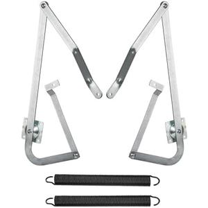 Sconva 55-2 Attic Ladder Hinge Arms with Springs Replacement Kit Compatible with Werner Mk5, WU2210, W2208, W2210 Attic Ladders Parts, Fits for Werner Attic Ladders Manufactured After 2010