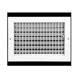 HVAC Premium Adjustable Supply Grille 12 x 12 - White HVAC Premium Adjustable Supply Grille 12 x 12 - White