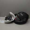 Modular Motorcycle Helmets Full Face Flip up Street Bike Motorcycle Helmet for Unisex Adult Model 912 (Matte Black)