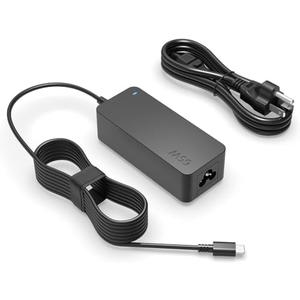 65W USB-C Fast Charger Fit for Lenovo ideapad Yoga 7 7i 9 9i 2 in 1 Laptop, Extended Cable, Power Lamp, (UL Safety Certified)