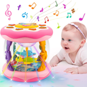 Baby Girl Toys 06 Months Ocean Projector Rotating Musical Light Up Tummy Time Toy Infant Aquarium 03 4 5 6 7 8 9 Months Crawling Toys Babies 612 Month Girls 1 2 Year Old Birthday Newborn Gifts