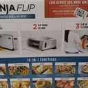 New Ninja Flip 10-in-1 Toaster Oven & Air Fryer with Added Broil Rack