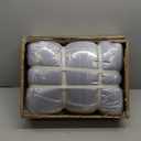 MeMoreCool Square Stuffed Pouf Ottoman Foot Rest, Floor Pouf Foot Stool with Foam Chunk Filling, Soft Stuffed Ottoman Footrest for Living Room, Dark Grey