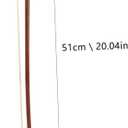 Violin Bow Red Sandalwood with Horse Hair Musical Instrument Accessory for Practice and Performance for Students and Music Enthusiasts, 51.00X2.50X0.50CM
