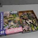 Springbok Puzzle to Remember - Alzheimer & Dementia Activity - 60 Piece Jigsaw Puzzle Spring Chapel - Made in USA