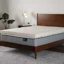 Serta CopperGel Cooling, Pressure-Relieving Memory Foam Mattress Topper, 3 Inch, Twin XL
