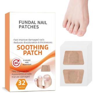 4 Pack Toenail Fungus Treatment Extra Strength,Toe Nail Fungus Treatments 32 Pcs,Nighttime Renewal Fungus Nail Treatment Patch,One Patch Every Night for Effective Symptom Relief,Medical-Grade Adhesive