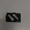 Flexible Badge Holder for Double RSA SecurID Tokens - UP to 3 Badges (Black)