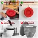 Silicone Bowl Liner for KitchenAid Mixer 4.5/5QT, Collapsible Mixing Bowl Insert with Airtight Lid, Food Grade Silicone KitchenAid Stand Mixer Bowl Liner, Heat Resistant, Dishwasher Safe, 1 (White)