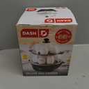 Dash Deluxe Egg Cooker - Boiler, Poacher & Steamer - Includes Measuring & Recipe Guide - Dishwasher Safe - BPA Free - Holds 12 Eggs, Black