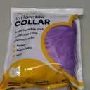 BENCMATE Inflatable Dog Cone Collar Alternative, Soft Dog Cone for Small Medium Large Dogs and Cats, Neck Recovery ECollar Donut Collar After Surgery (Large, Purple)