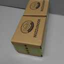 2 x Biscuit shaped dog poop dispenser portable 30 thick leak proof dog waste bags poop bag holder cute