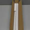 Closet Rod, 17 to 53 Inch Closet Rods for Hanging Clothes, Heavy Duty Adjustable Closet Hanging Rod Bar White Closet Poles for Wardrobes, Closet, Bathroom, Windows,1.3 Inch Diameter