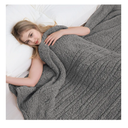 Electric Heated Blanket Full Size 72"×84" with 9 Heating Levels & 1-10Hs Auto Off，Double Sided Plush Sherpa, Energy Efficient, Machine Washable, for Couch & Bed, Light Gray