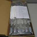 Universal Adjustable Grill Heat Plates Replacement 8.5''D x 19.5-29''W