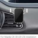 Car Phone Holder for Mazda CX-30 CX30 2020 2021 2022 2023 2024 2025 2026 Auto Interior Accessories Best Cell Phones Mount Cellphone Mobile Cradle Charging Navigation Screen Stand Accessory