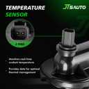 Upgrade Jounrey/Compass/Patriot Engine Coolant Thermostat Housing Assembly Kit Compatible with 2007-2017 Patriot/Compass | 2009-2020 Journey | 2007-2009 Caliber & More Replaces 902-319, 68003582AB