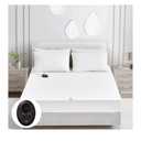 Bwarm Electric Heated Mattress Pad Full Size, 54" x 75", Bed Warmer, 9 Heat Settings, 112 Hours Auto Off, Deep Pocket, Fast Heating, Machine Washable, Soft and Cozy