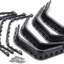 1 Set of 1/ 10 Scale Fender Flares with Screws for 1/ 10 RC Axial SCX10 D90 D110 Crawler Car