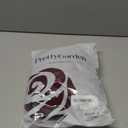 PRETTYGARDEN Women's Fall Off The Shoulder Maxi Dress Spring Long Sleeve Ruched Fitted Bodycon Club Dresses with Slit (Large, Wine Red)