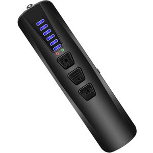 AI Hidden Camera Detector, Anti-Spy Camera Finder RF Signal & WiFi Scanner Hidden Devices Detector for GPS Trackers, 4 Modes for Hotel, Bathroom, Office, Car Travel Security (Black)