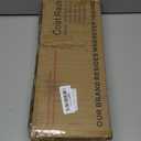 Haddockway Wooden Coat Rack Stand with 8 Hooks New Zealand Pine 3 Adjustable Coat Standing Tree Easy Assembly for Coats, Hats, Scarves and Handbags for Entryway, Hallway, Bedroom, Office (1 PC, Black)