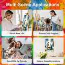 mjcakrn Paint by Numbers Kit for Adults Jesus Nativity Painting by Numbers Kits Christmas Paint by Numbers for Adults DIY Acrylic Painting on Canvas for Home Wall Art Decor 16 x20 Inch