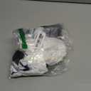 Zeagoo Women Floral Summer Casual Beach Printed Tank Dress with Pockets Pleated Front Long Dress (Small, Black/White Print)