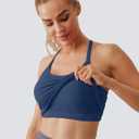 MathCat Workout Tank Tops for Women with Built in Bra, Sleeveless Gym Tops Seamless Racerback Athletic Yoga Shirts (S)