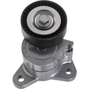 AUQDD 39053 Belt Tensioner and Pulley Assembly (2.4L L4)Fit For 11-14 Chrysler 200/07-10 Sebring /08-14 Dodge Avenger /07-12 Caliber /09-20 Journey /07-17 Jeep Compass Patriot /08-12 Mitsubishi Lancer