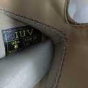 IUV Cowboy Boots for Women Mid Calf Fashion Cowgirl Boots with Embroidery Western Snip Toe, US 8