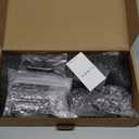 LISEN Gooseneck Phone Holder for Bed Desk [3rd Upgrade] Cell Phone Stand for Desk Bed Gaming Accessories, Gifts for Seniors Tech Lovers Mount for Recording Filming Laying Down Flexible Arm Clamp Clip (Black)