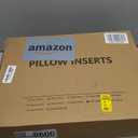 Puredown 30 x 30 Feather Down Throw Pillow Insert, 1 Pack Euro Pillow for Decorative Bed Cushion Couch Sofa