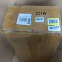 Pantry - Kitchen Pantry Cabinet with 4 Doors and Adjustable Shelves, Tall White Cabinet Freestanding Storage Cupboard for Dining Room Living Room, Laundry, Bathroom