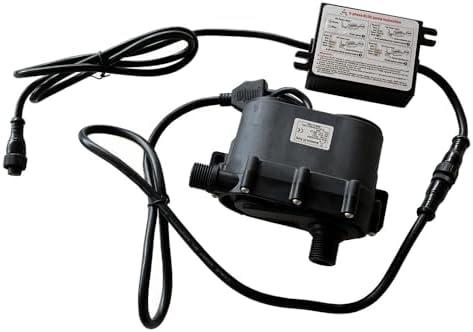 SHYSKY 24VDC High Lift Cascade Water Pump DC55JE-24320S 160W 32m 105ft 528GPH Brushless dc Water pump, Submersible, Low noise For Pressure/Cooling Systems