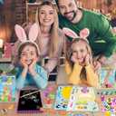 192 Easter Party Favors for Kids, 24 Pack Scratch Books Set Toys Bulk for Classroom Gifts Prizes, Easter Goodie Bags Stuffers Fillers for Boys Girls Student Party Crafts(scratch set)