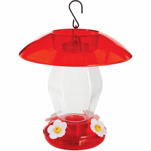 Hummingbird Feeders for Outdoors (Red)