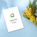 3 x Long Distance Miss You Card Gift for Boyfriend Girlfriend Husband Wife Partner, Cute Anniversary Love Card for him her, Messages From You Cards, Long Distance Miss You Gift, Romantic Miss You Cards - Hope Is You (#2)