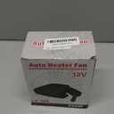 Car Heater,12V 200W Portable Car Heater for Vehicle Portable Heater for Car Windshield Defogger and Defroster Plug into Cigarette Lighter for Car RV SUV (Large)