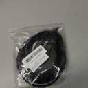 PANGHUDM Wig with Bangs and Sideburns Trendy Braided Headband Hair Accessories Braid Headband for Women Hair Extensions Bangs Girls Braided Wigs (Black)