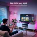 JDDWIN Full Protective Case Compatible with Nintendo Switch 2 2025, Soft TPU Grip Protective Cover Switch 2 Skin Accessories for Joy-Con, Travel Carring Case,Detachable Front Shell Cover and Kickstand