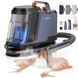 Uwant Carpet Cleaner Machine with Steam&Hot&Cold Water Models 18Kpa Powerful Suction Upholstery Cleaner Machine with Pet Pro Cleaner for Pets, Carpet Steam Cleaner Set of 1