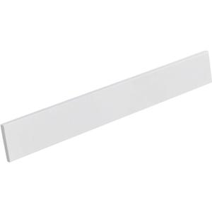 21 in. W x 4 in. H Sidesplash in Pure White, Quartz Side Splash for Bathroom Vanity Sink Top, 21 Inch Universal Bathroom Vanity Sidesplashes, 21x0.75x4 inches