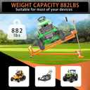 Lawn Mower Lift Jack - Lifting Platform 882 lbs Capacity for Lawn Mowers & GardenTractors with Manual & Power Tool Handles