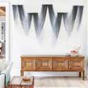IOWER Large Macrame Wall Hanging Decor Dip-Dyed Macrame Wall Decor Wall Art Craftsmanship Fiber Art Boho Chic Wall Decor Modern For Bedroom Livingroom Backdrop