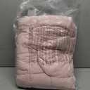 Amazon Essentials Girls and Toddlers' Long Heavyweight Hooded Puffer Jacket (X-Large, Light Mauve)