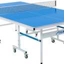 STIGA Outdoor Table Tennis Table All-Weather Waterproof Aluminum Ping Pong Table with Net & Post, QuickPlay Assembly, 108" L x 60" W x 30" H