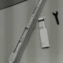 LazBlinds Cordless Cellular Shades, No Tools No Drill Light Filtering Honeycomb Shades Pleated Blinds for Windows, 22.5'' W x 48'' H, Light Grey