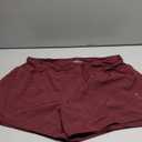 Ksmien Women's 2 in 1 Running Shorts - Lightweight Athletic Workout Gym Yoga Shorts Liner with Phone Pockets XXL