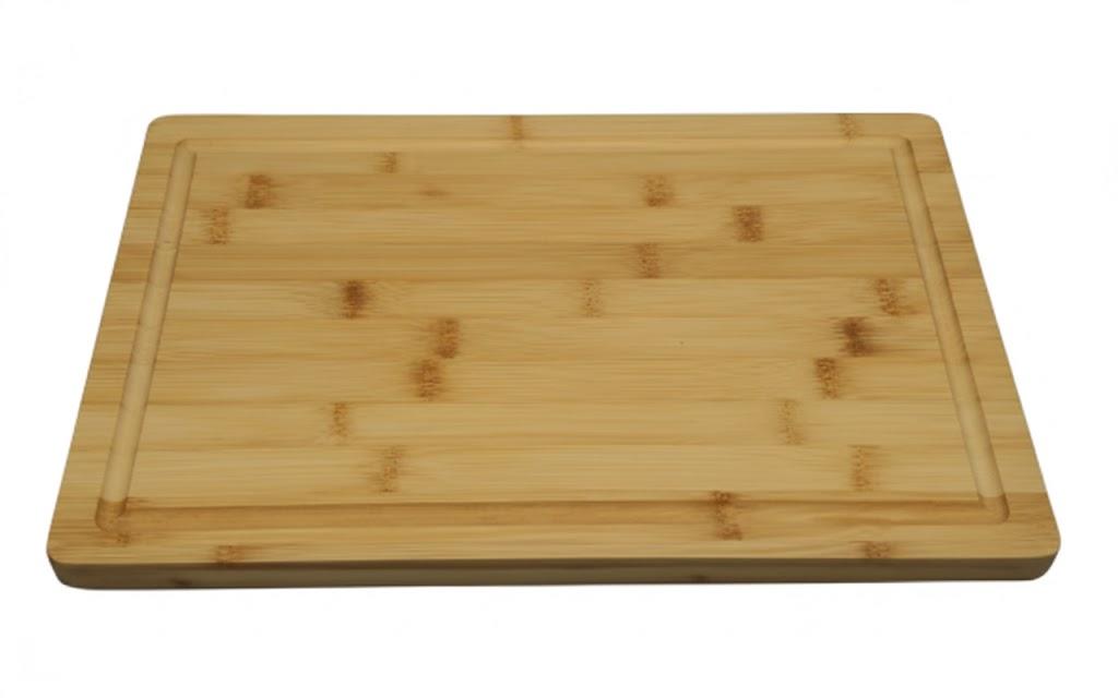 Hiware Bamboo Cutting Board for Kitchen, Heavy Duty Bamboo Cutting Board with Juice Groove, Wood Cutting Board Set for Meat, Vegetables